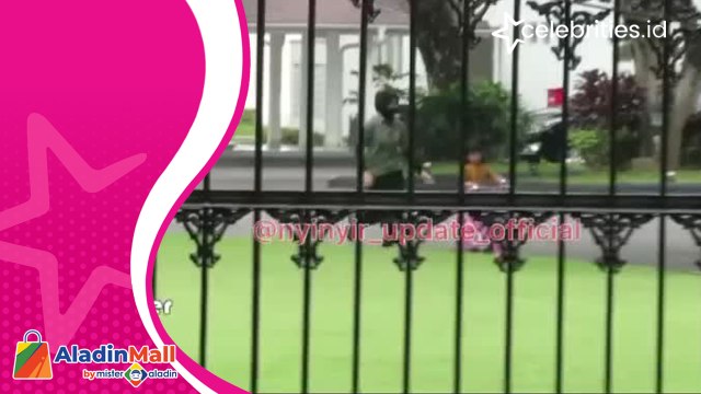 Momen Sedah Mirah Diuber Paspamres saat Bersepeda, Bikin Gemas