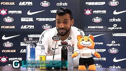 Veja como foi a entrevista coletiva com lateral direito Michel Macedo
