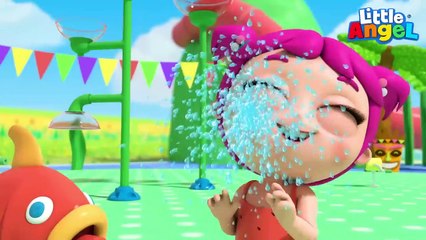 Jugamos En El Parque Infantil - Canciones Para Niños- Little Angel Español