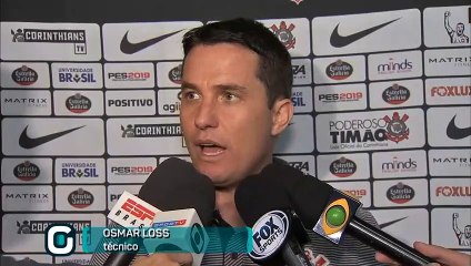 Mesmo após classificação, Loss concorda que time do Corinthians precisa melhorar