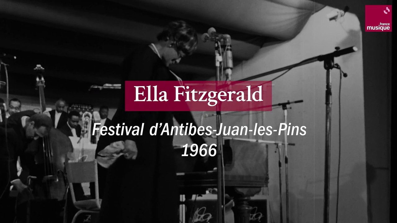 Ella Fitzgerald en 1966 à Antibes Juan-les-Pins