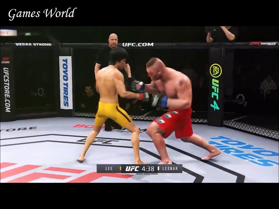 Bruce Lee Vs Brock Lesnar - Best Game Fight