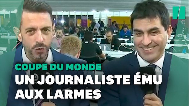 Coupe monde: Ce journaliste fond en larmes après que l’Argentine se soit qualifiée en finale