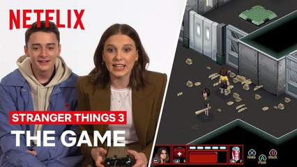 Stranger Things 3: Los protagonistas se enfrentan en un emocionante videojuego 🎮