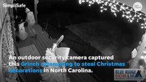 Thief steals Christmas snowman decor from North Carolina business - USA TODAY