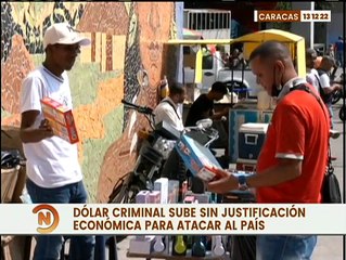 Ciudadanos respaldan al presidente Nicolás Maduro por ordenar defensa de la tasa oficial del dólar