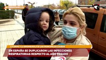 En España se duplicaron las infecciones respiratorias respecto al año pasado