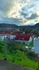 going to Berlin - one of the German village