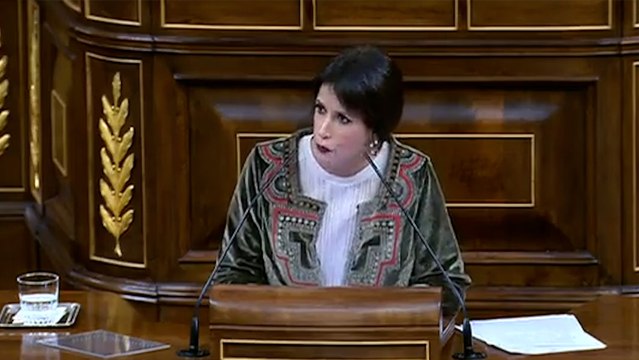 Velarde (Podemos) tras beneficiar a 60 agresores sexuales: «Espero que el PP pueda vivir con esa losa»