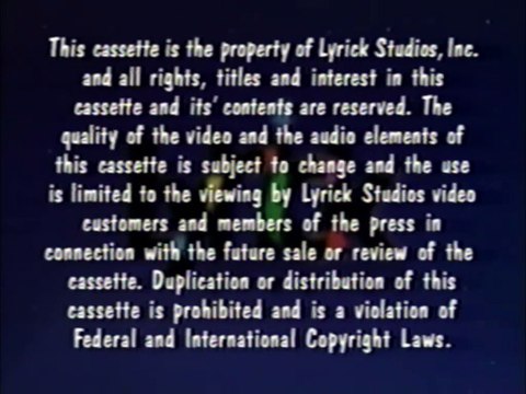 Opening/Closing to VeggieTales: Madame Blueberry 1999 Screener VHS (NOT MINE)