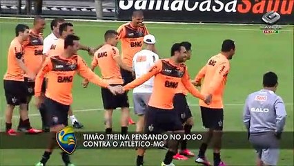 Confira a preparação do Corinthians para o jogo contra o Galo