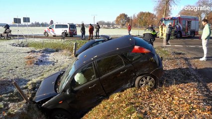 Twee gewonden bij botsing op kruising in Hasselt