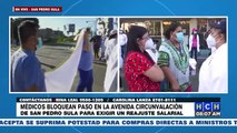 ¡Ignorados! Médicos hondureños continúan en protestas con diversas exigencias