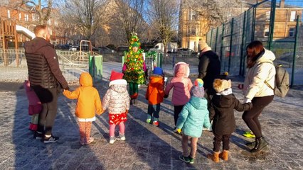 Return of the world famous Dancing Christmas Tree