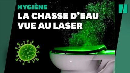 Les toilettes ne sont pas hygiéniques si on les laisse ouvertes