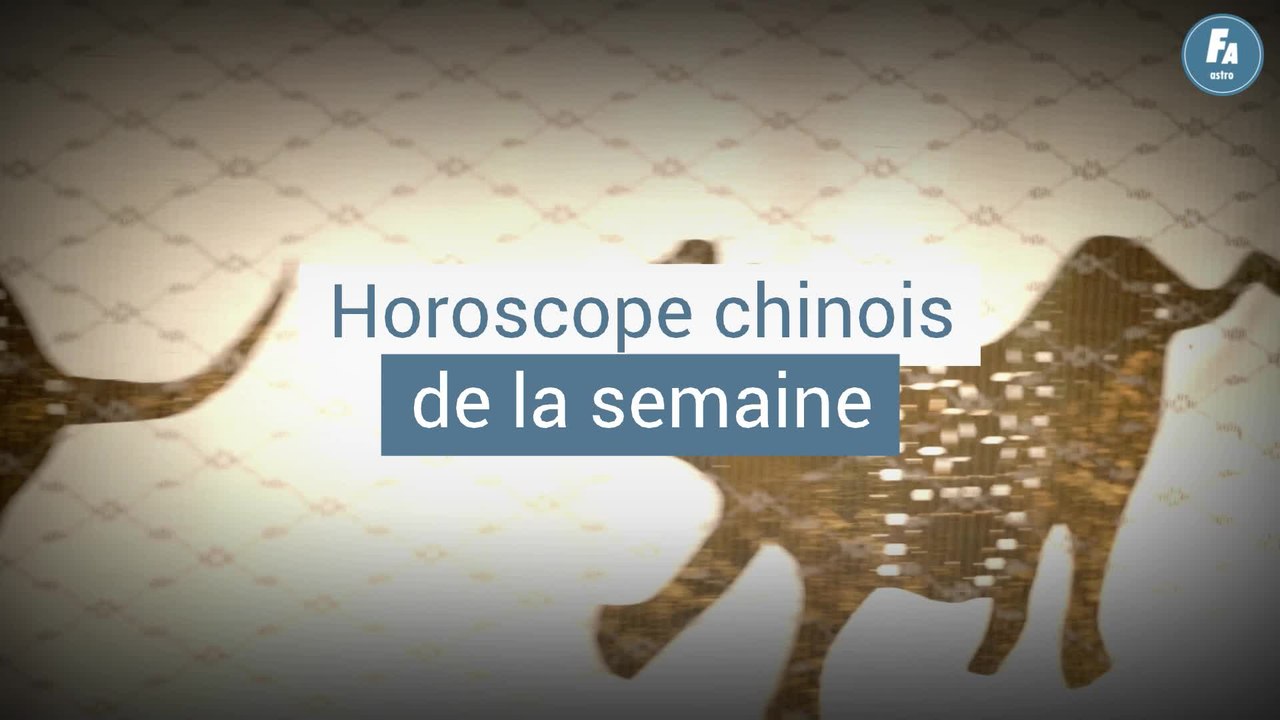 FEMME ACTUELLE - Horoscope chinois de la semaine du 19 au 25 décembre 2022