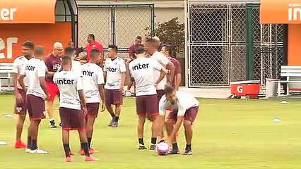 São Paulo adotou mistério no treino para o jogo contra o Linense
