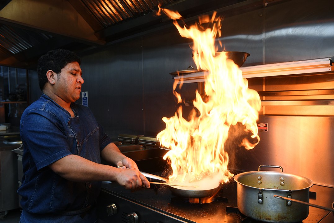 Chef of the week. Clive Silveria, executive chef of De Baga Indian restaurants.