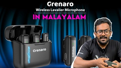 GRENARO Wireless Mic Review In Malayalam | Vloggers Friendly Wireless Mic For Your SmartPhone