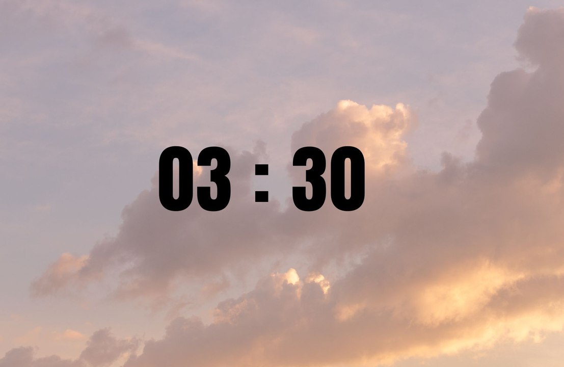 Heure miroir inversée 03H30 : quelle est sa signification ?