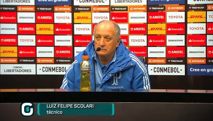 Felipão fala da vitória do Palmeiras sobre o Colo Colo