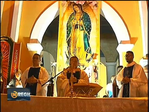 Devotos falconianos asisten con fe al tricentenario de aparición de la Virgen de Guadalupe