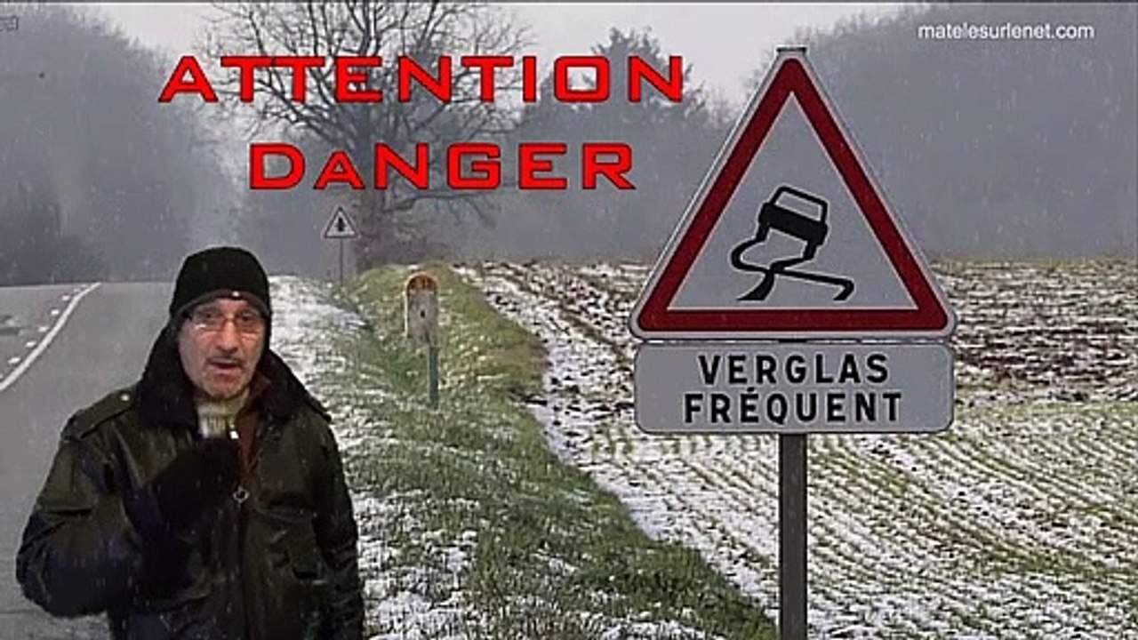 L'hiver est là. Méfiez vous du verglas !!