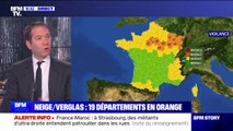 19 départements du Nord de la France restent en vigilance orange neige-verglas