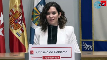 Ayuso alerta de que Iglesias quiere ser rector de la Complutense con la nueva ley de Universidades
