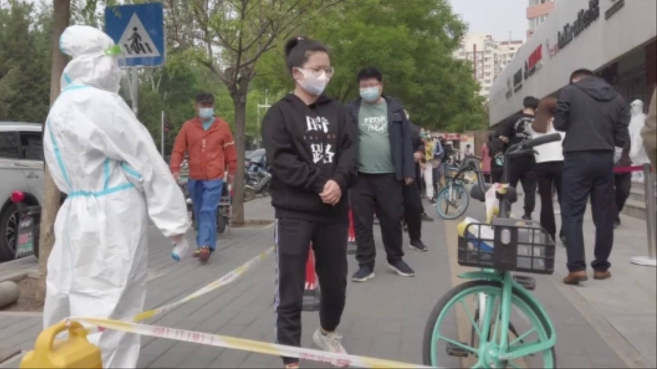 Rising COVID Cases Leave Beijing City Streets Empty