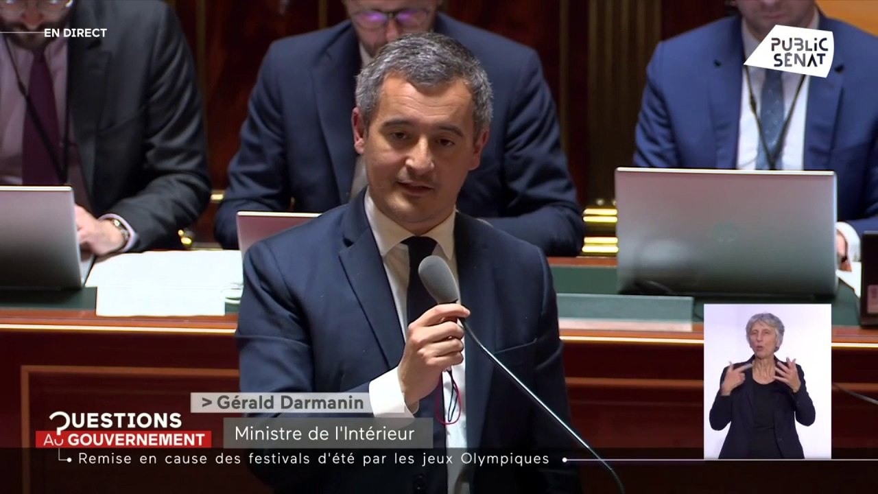 Des festivals annulés ? "Les JO à Paris, c’est une fois par siècle !", plaide Gérald Darmanin
