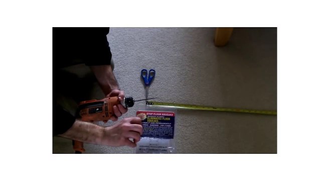 How To Fix Squeaky Floors with the Squeak No More Floor Repair Kit