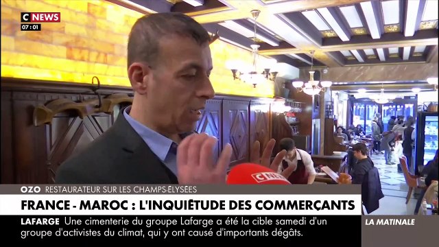 France/Maroc : Plus de 10.000 policiers mobilisés ce soir partout en France pour éviter des débordements et 2.200 uniquement pour les Champs-Elysées