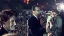 İmamoğlu ve Akşener Saraçhane'de halka seslendi: ''Korkunun ecele faydası yok!''