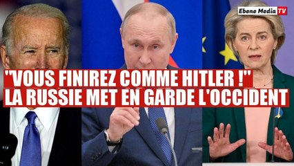 "vous vous rendrez à l'évidence que la Russie à déjà gagnée cette guerre"