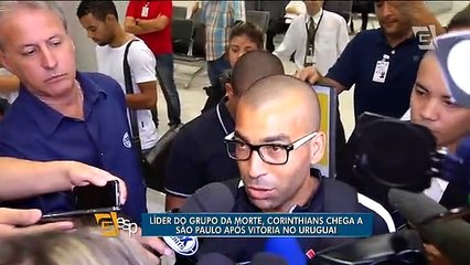 Corinthians retorna a São Paulo recebido por torcedores