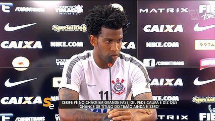 Gil pede calma e diz que chance de título ainda é zero
