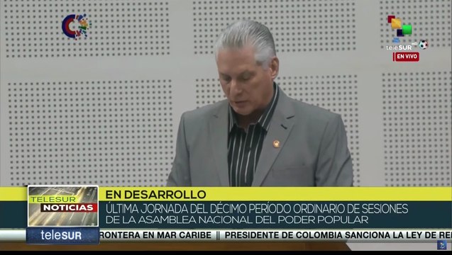 Díaz-Canel: no es secreto que en los últimos años hemos tenido desequilibrios económicos