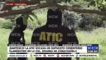 ¡Dantesco! Autoridades excavan un supuesto cementerio clandestino en col. Divanna