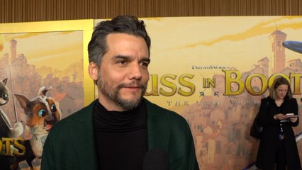 Puss In Boots: The Last Wish New York Premiere Wagner Moura Interview