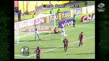 Assista aos gols de Vitória e São Paulo no Barradão