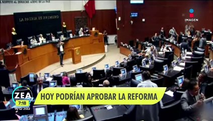 Hoy será discutido y votado el plan B de la reforma electoral