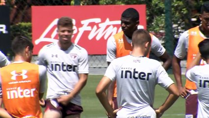 Imagens do treino do São Paulo desta sexta-feira