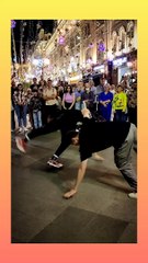 Moscow Night life, Hip Hop, Freestyle, Stunts Part 2, Nikolskaya street