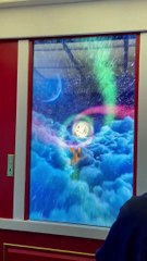 Little Boy Visits Santa's House