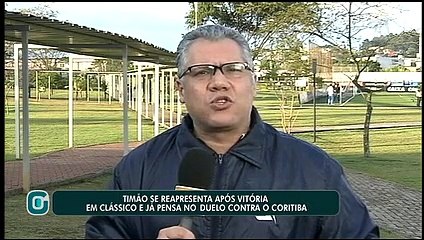 Giovanni Augusto comenta sobre rotina do Timão