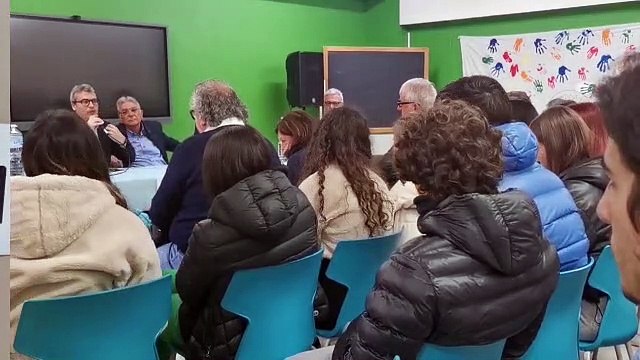 Fra gli studenti due imprenditori edili che hanno detto no al racket delle estorsioni