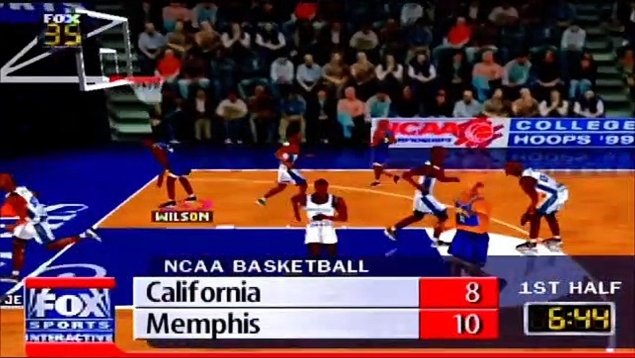 Fox Sports College Hoops 99 Cal vs Memphis Part 1