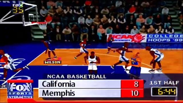 Fox Sports College Hoops 99 Cal vs Memphis Part 1