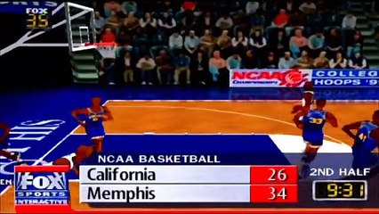 Fox Sports College Hoops 99 Cal vs Memphis Part 2